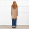 Celine Tan Wool Blend Edge To Edge Coat