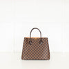 Louis Vuitton 2016 Damier Ebene Kensington Tote With Long Strap