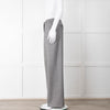Pure Cashmere Black White Micro Hounds Tooth Wool Blend Trousers