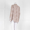 Bella Dahl Brown and Cream Patterned Collared Shirt