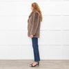 Jakke Beige Faux Fur Short Coat