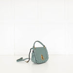 Mulberry Blue Frill Trim Amberley Bag