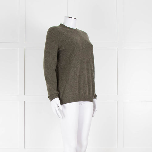 Studio Nicholson Green Cashmere Roundneck Jumper