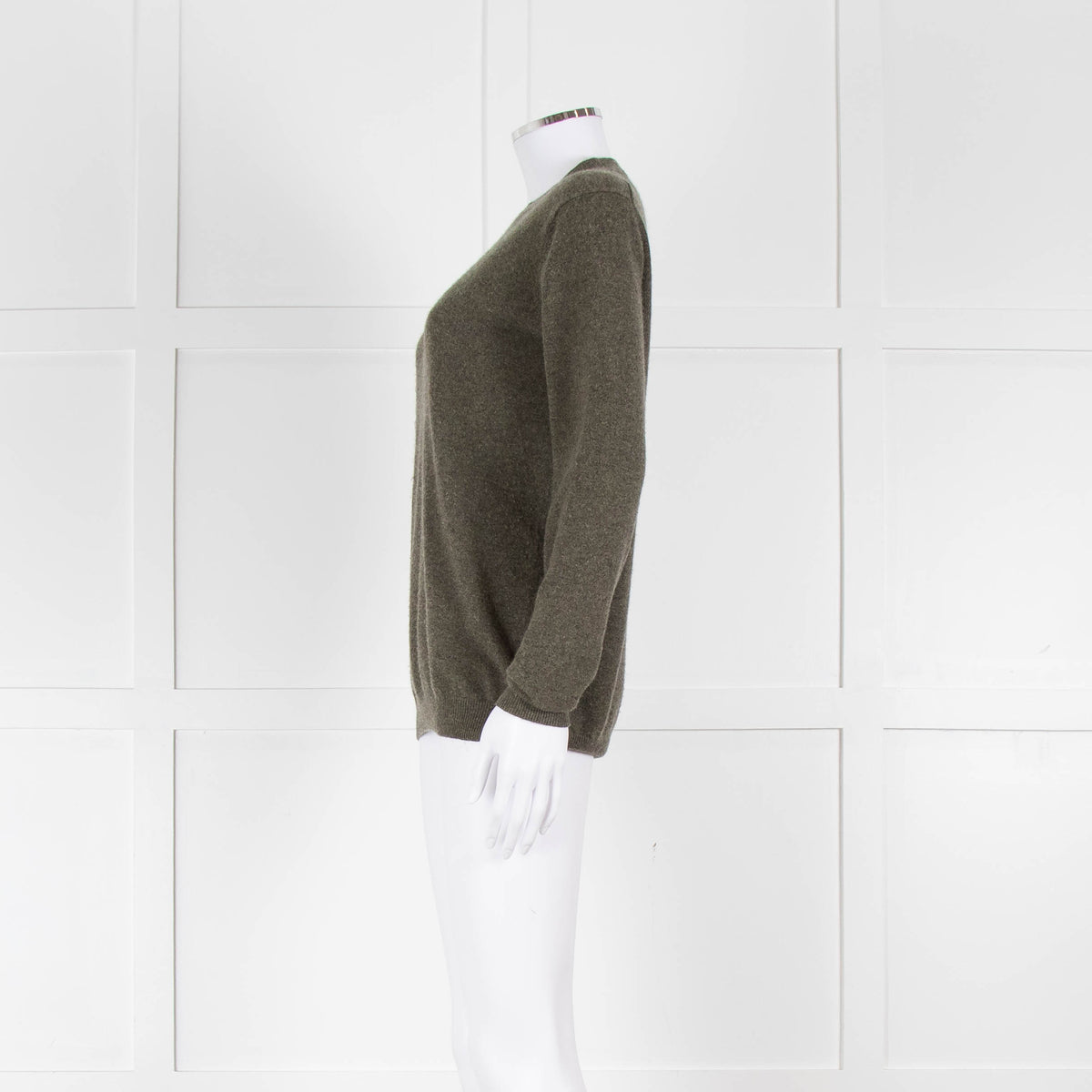 Studio Nicholson Green Cashmere Roundneck Jumper
