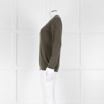 Studio Nicholson Green Cashmere Roundneck Jumper