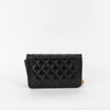 Chanel Black Caviar Boy Wallet On The Chain Bag