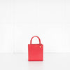 Veronica Beard Red Long Handle Small Shopper