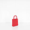 Veronica Beard Red Long Handle Small Shopper