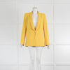 Alice + Olivia Yellow Blazer Jacket