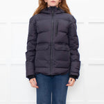 Zadig & Voltaire Navy Blue Hooded Puffer Jacket