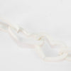 A Z Factory Gold and White Metal Heart Pendant Necklace