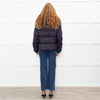 Zadig & Voltaire Navy Blue Hooded Puffer Jacket