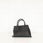 Gucci Black Micro Guccisimma Tote Bag