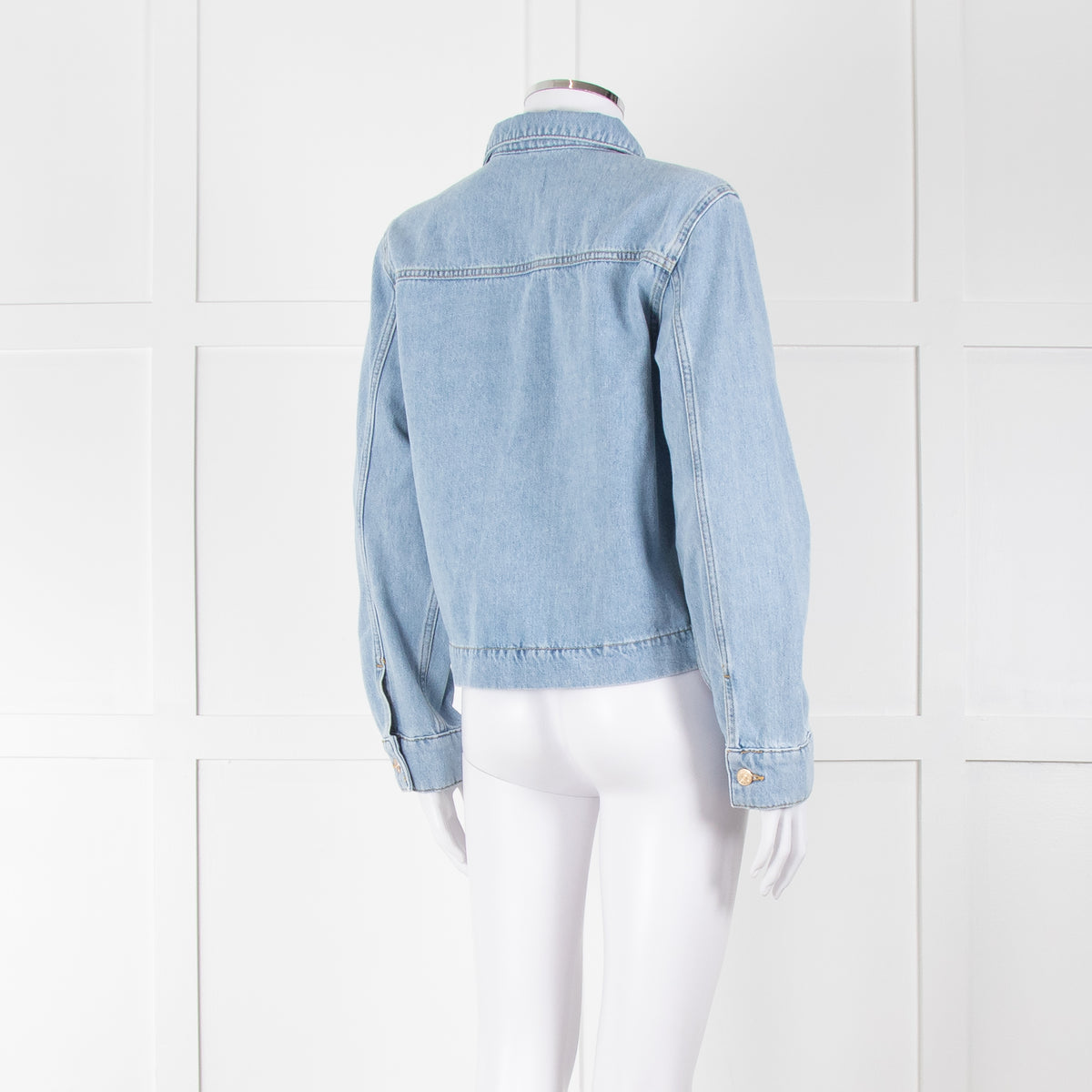 Claudie Pierlot Blue Denim Short Denim Jacket