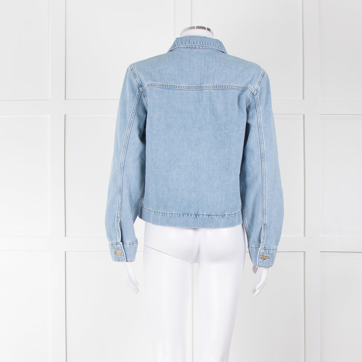Claudie Pierlot Blue Denim Short Denim Jacket