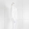 Vilshenko Suzy Embroidered White Cotton Blouse