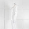 Vilshenko Suzy Embroidered White Cotton Blouse