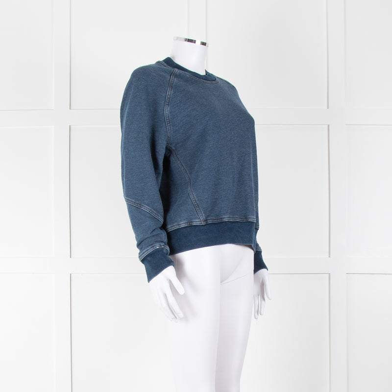 Stella McCartney Denim Blue Sweatshirt