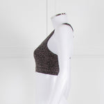 Varley Lets Move Park Sports Bra in Brown Leopard