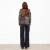 Marni Black Brown Pattern Long Sleeve Knitted Top