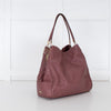 Coach Blush Pink Grained Leather Maggie Handbag