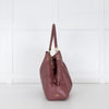 Coach Blush Pink Grained Leather Maggie Handbag