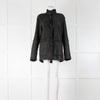 Cerruti 1881 Reversible Black Leopard Sheepskin
