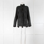 Cerruti 1881 Reversible Black Leopard Sheepskin