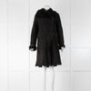 Joseph Anais Toscanna Black Shearling Coat