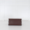Cocinelle Brown Grained Leather Concrete Shoulder Bag