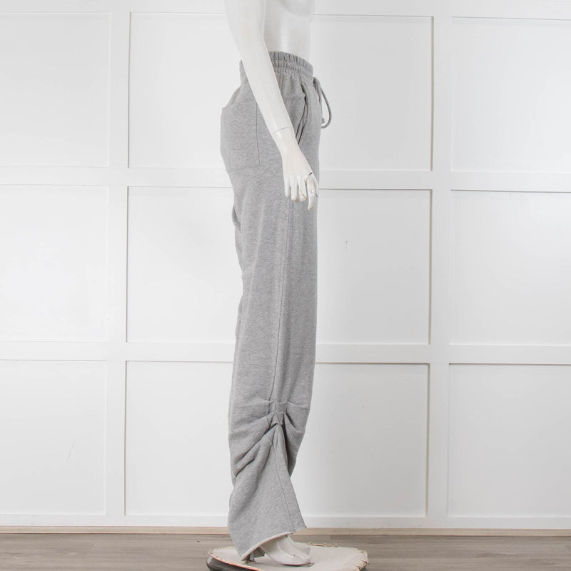 Dries Van Noten Grey Cotton Sweatpants