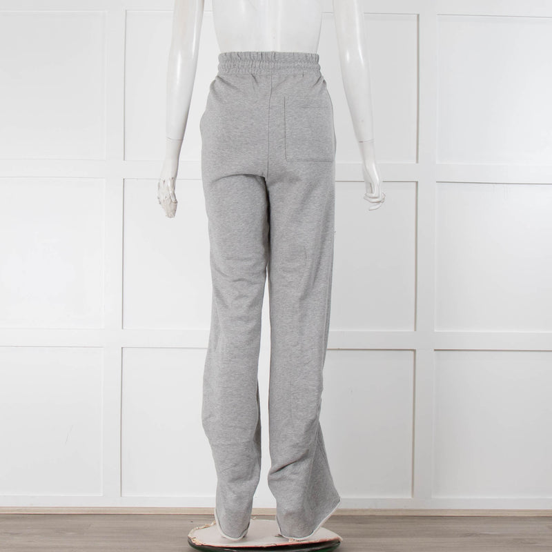 Dries Van Noten Grey Cotton Sweatpants