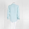 EQUIPMENT Turquoise Blouse With Buttons