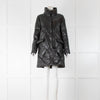 Max & Moi Black Leather Down Coat