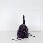 Rebecca Minkoff Purple Leather Mab Bag