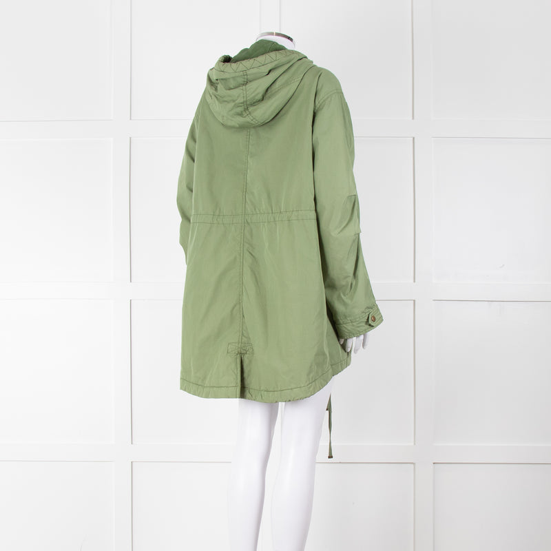 Velvet by Graham & Spencer Green Short Parka