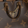 Louis Vuitton Brown Monogram OnTheGo MM Bag With Bag Charm