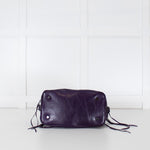 Rebecca Minkoff Purple Leather Mab Bag