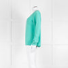 EQUIPMENT Turquoise Silk Long Sleeve Blouse