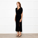 Diane Von Furstenberg Black Jersey Williams Dress