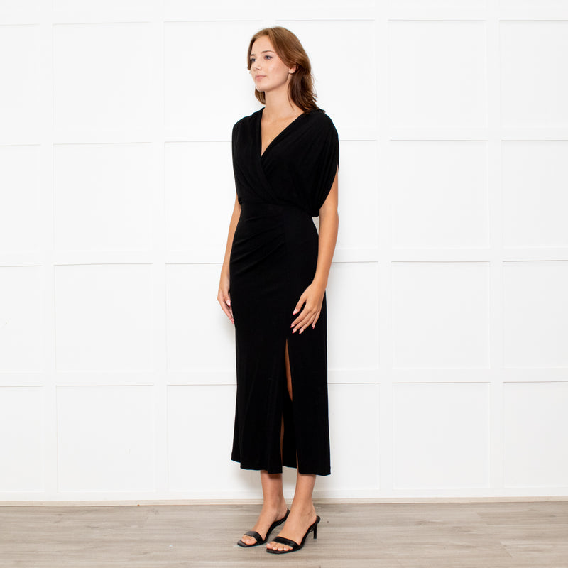 Diane Von Furstenberg Black Jersey Williams Dress