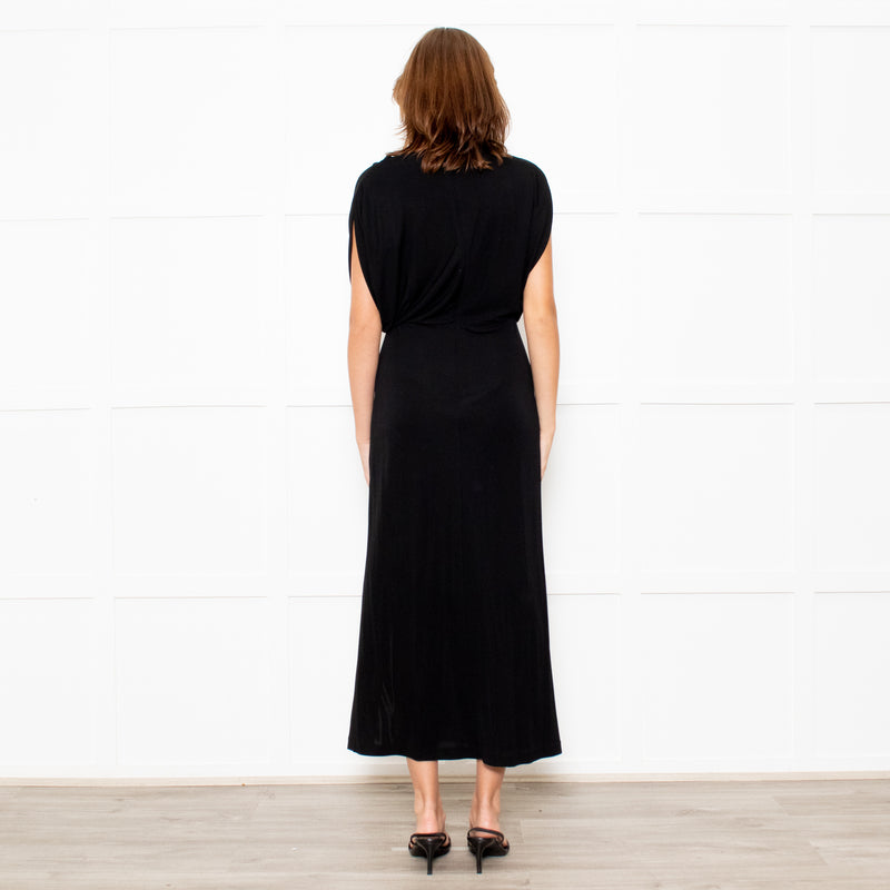 Diane Von Furstenberg Black Jersey Williams Dress