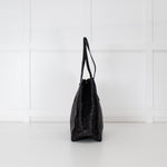 Burberry Black Python Tote