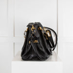Chloe Black Leather Paraty Shoulder Bag