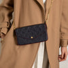 Louis Vuitton Navy Monogram Felicie Pochette Bag