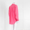 EQUIPMENT Pink Silk L/S Blouse With Buttons and Collar