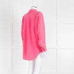 EQUIPMENT Pink Silk L/S Blouse With Buttons and Collar