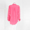 EQUIPMENT Pink Silk L/S Blouse With Buttons and Collar
