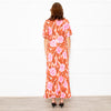 Diane von Furstenberg Red and Pink Floral Zetna Jersey Dress