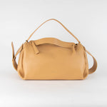 NEOUS Scorpius Beige Leather Carryall Tote